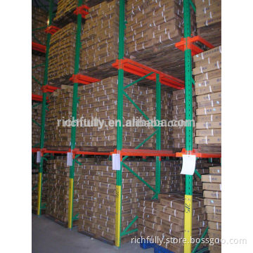 Heavy duty rack Drive in rack with 800kg each pallet